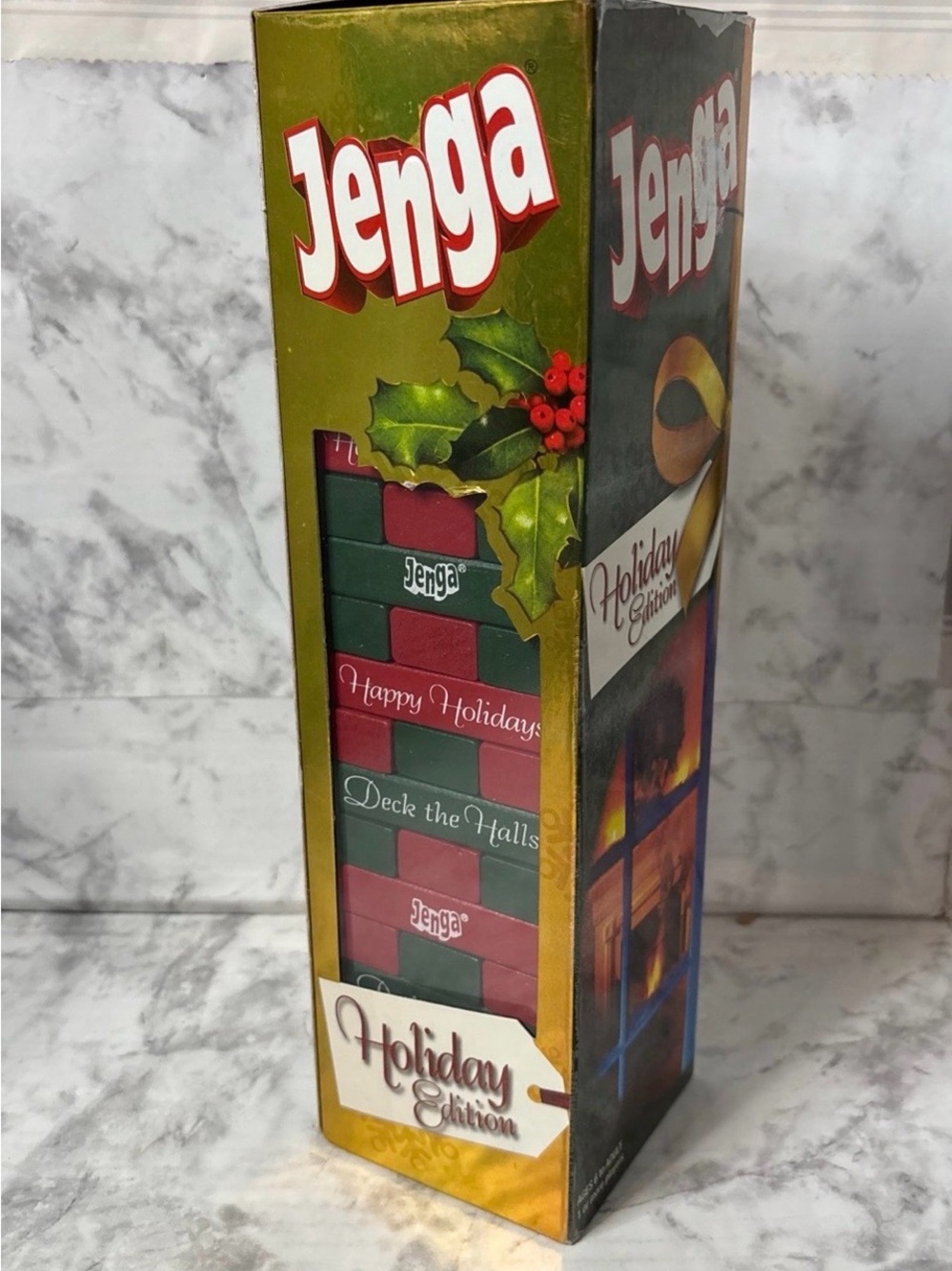 Rare 2007 Jenga Christmas Holiday Special Edition Collectors Sealed New Complete
